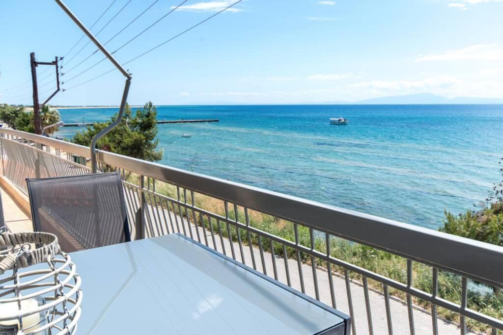 Endless Sea View House Villa Néa Iráklia Eksteriør bilde
