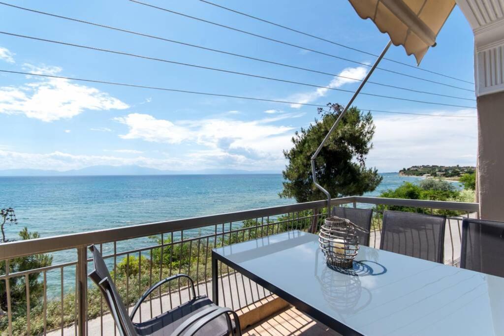 Endless Sea View House Villa Néa Iráklia Eksteriør bilde